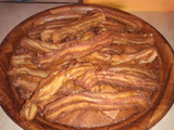 Churros con dulce de leche