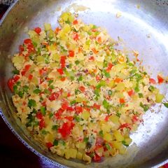 A picture of Spanish Omelette #staplefoodrecipecontest.