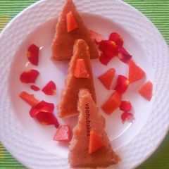 A picture of Frozen Papaya Pudding.