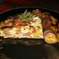 A picture of Dodo fritatta.