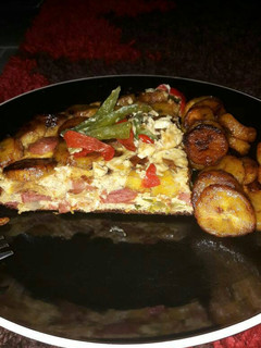 A picture of Dodo fritatta.