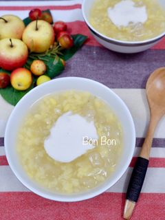 Hình của món Chè Bưởi Cốt Dừa.
