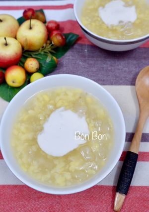 Hình của món Chè Bưởi Cốt Dừa.