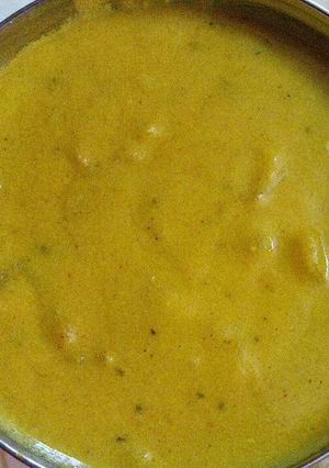 A picture of Lassi ki kadhi.