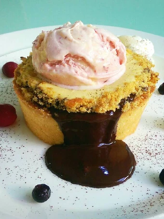 Easy Steps Make|Recipe} Exploding chocolate lava cheesecake cookie cup the Delicious, So Delicious