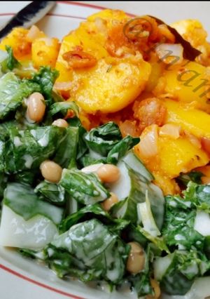 A picture of Stir fry potatoes.
