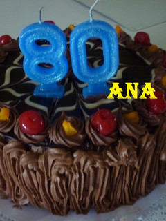 Una foto de Torta cumpleaños de varón 80 años