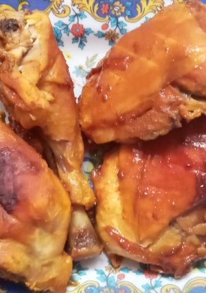 عکسی از دستور مرغ ترش سرخ شده