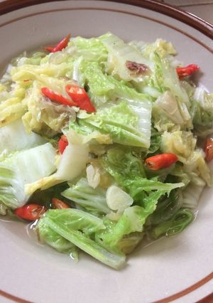 Foto resep Tumis sawi putih