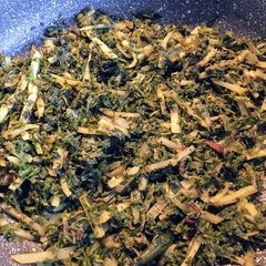 Methi saag baji A picture of Methi saag baji.