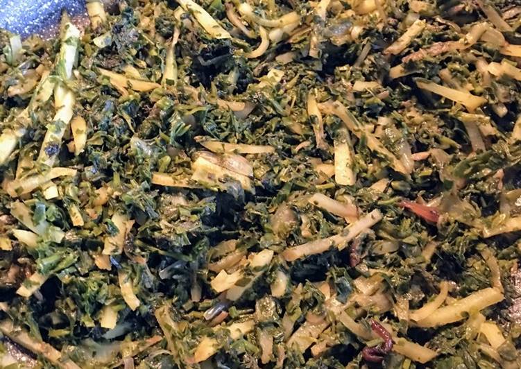 Recipe of Any-night-of-the-week Methi saag baji