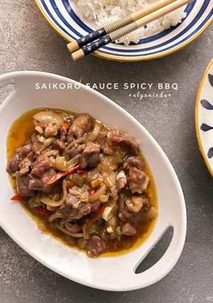 Foto resep Saikoro saos bbq / spicy bbq