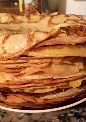 Una foto de Crepes dulces