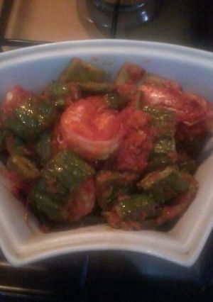 Foto resep Balado udang jo pare