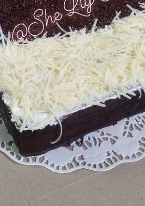 Foto resep Brownies Kukus coklat keju