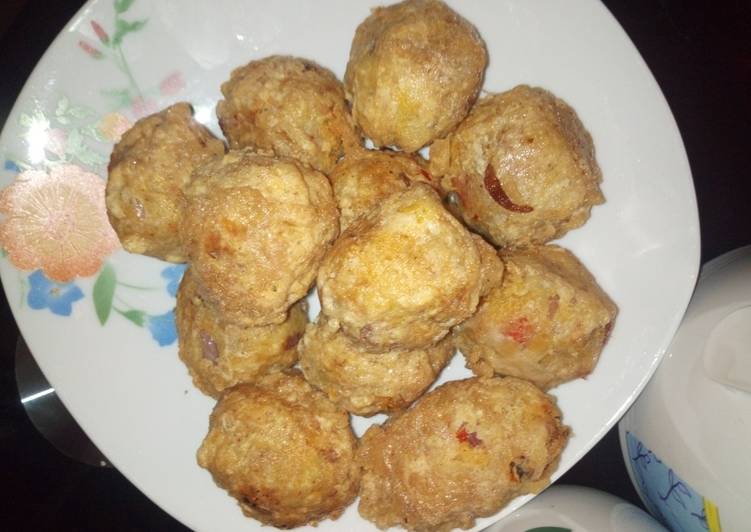 Steps to Prepare Any-night-of-the-week Yam balls