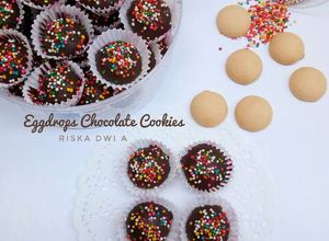 Foto resep #29.Eggdrops Chocolate Cookies #SeninSemangat