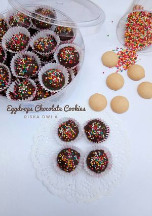 Foto resep #29.Eggdrops Chocolate Cookies #SeninSemangat