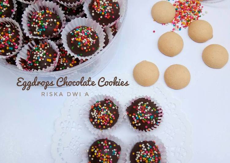 Resep #29.Eggdrops Chocolate Cookies #SeninSemangat Anti Gagal