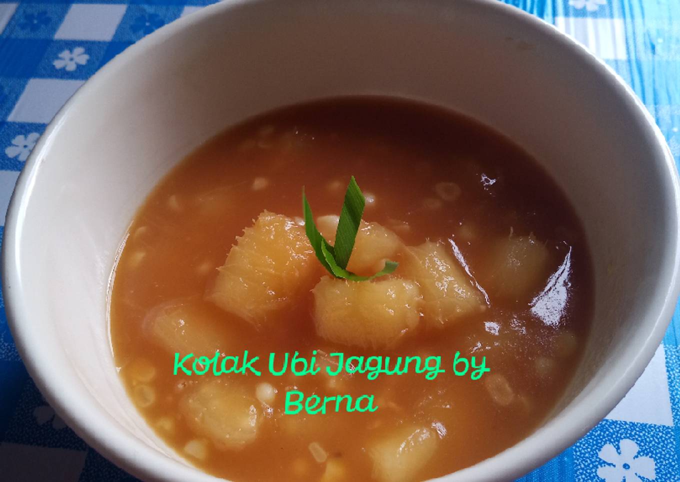 Kolak Ubi Jagung Susu