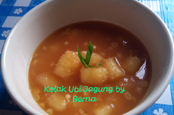 Bagaimana Menyiapkan Kolak Ubi Jagung Susu, Sempurna