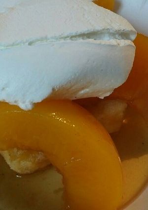 A picture of Memorial Day Peach Shortcake.