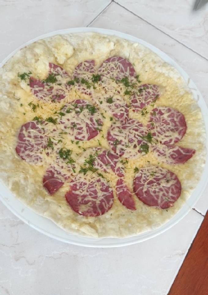 Піца для дитини з лаваша