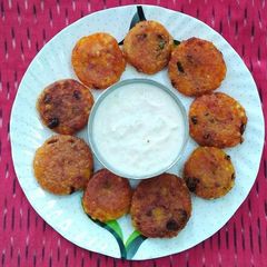 Potato cutlet A picture of Potato cutlet.