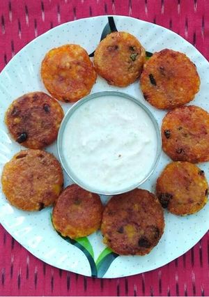 A picture of Potato cutlet.