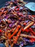 Wok de vegetales con quinoa 😍