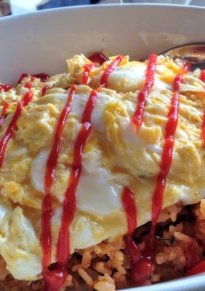A picture of Rice Omelet.