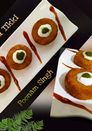 आलू टिक्की (Aloo tikki recipe in hindi) रेसिपी मुख्य फोटो
