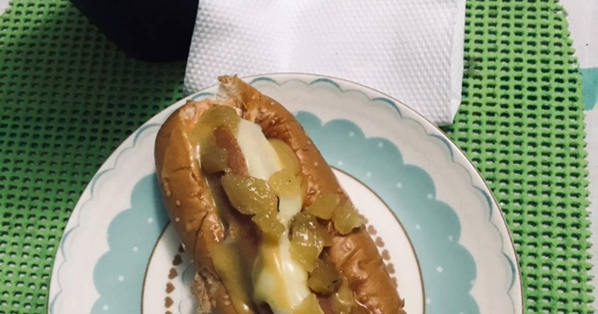 Hot dog con queso 73 recetas caseras Cookpad
