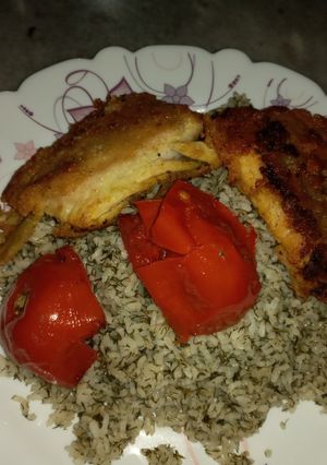 عکسی از دستور ماهی خوشمزه سوخاری با ماهی جنوب
