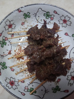 孜然羊肉串 的食譜成品照片