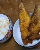 Cá mó (cá mèo) tẩm muối chiên