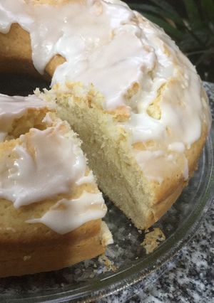 Una foto de Budín de limón