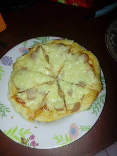 Foto resep Pizza teflon saus keju