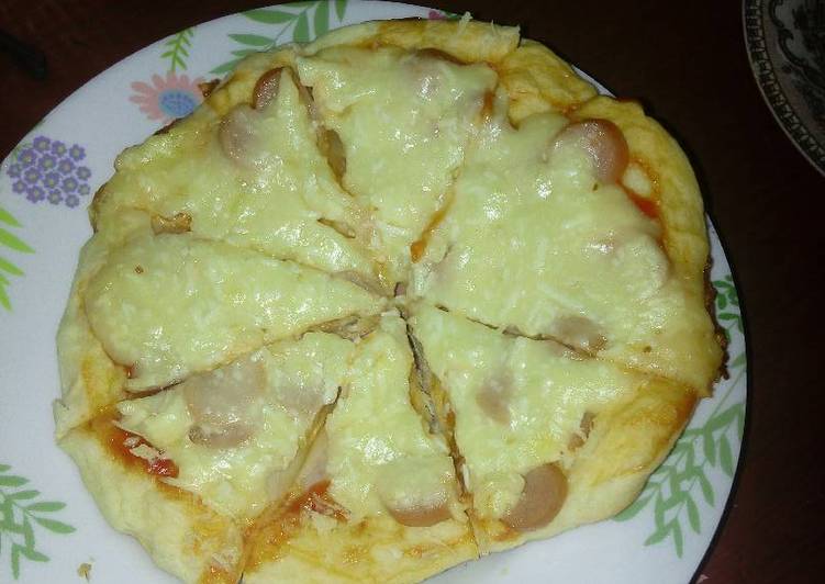 Pizza teflon saus keju