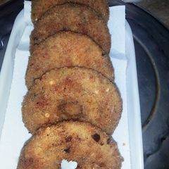 A picture of Crispy Aloo dounat ♥️.