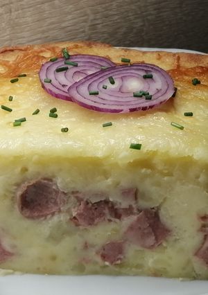 Virslis krumplipüré recept fotója