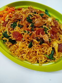 Foto resep Mie goreng sosis
