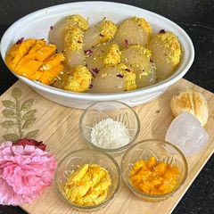 A picture of Mango 🥭 IceApple Dessert.