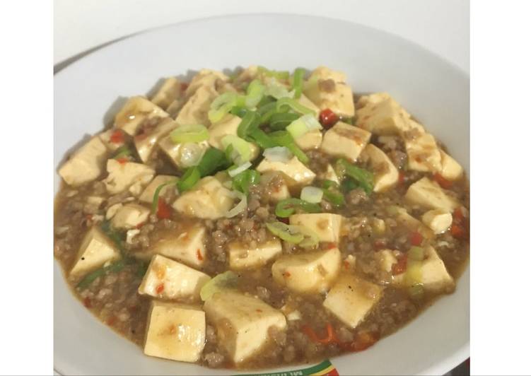 Resep: Mapo Tofu (no chilli oil) yang Nikmat