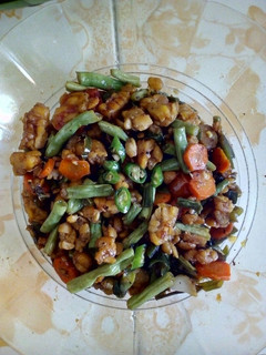 Foto resep Tumis baby buncis, wortel, dan tempe