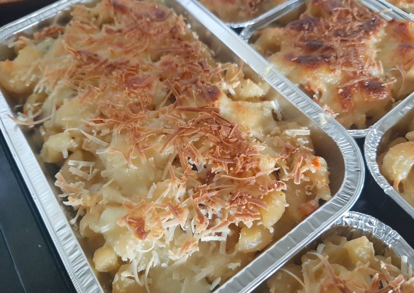 Makaroni Schotel (Skotel) Panggang/Makaroni Panggang
