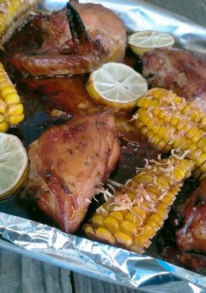 Foto resep Roasted Chicken Honey