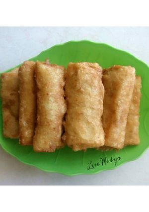 Foto resep Lumpia ayam atau sosis solo no MSG