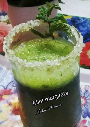 A picture of Mint margirata.
