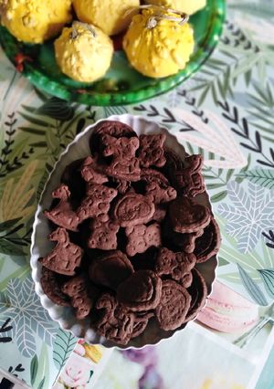 Csokis narancsos fahéjas keksz🍊🍫🍪 recept fotója